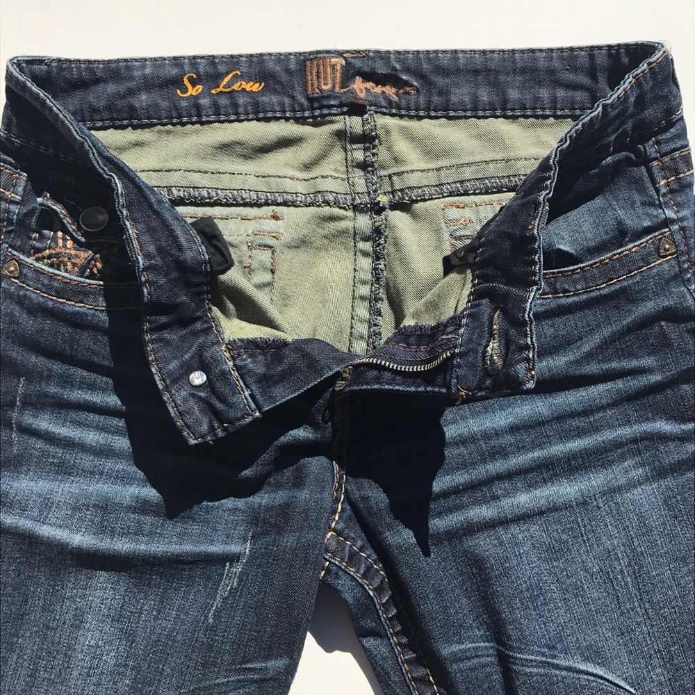 KUT (BUNDLE 2) ‘So Low’ Kate Lowrise Bootcut size 10 - Picture 4 of 11